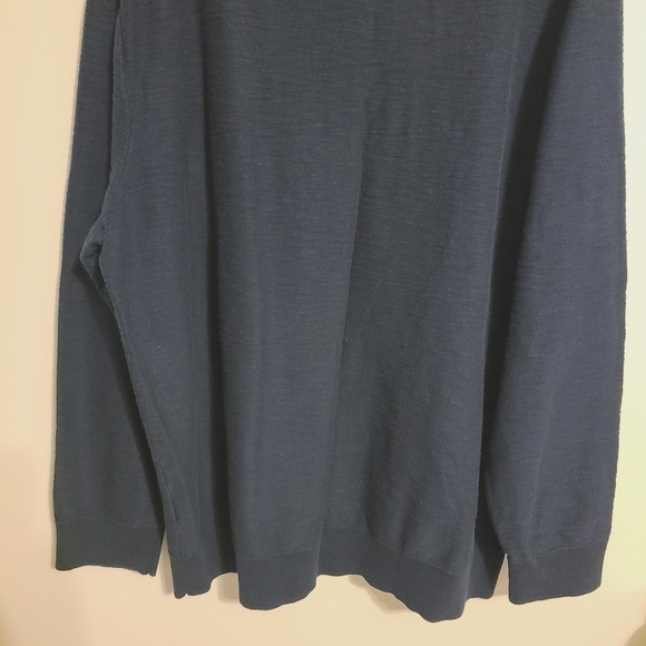 Red Ale | Men's Navy Blue Quarter Button Up Shirt (Size XXXL) - Picture 12 of 13